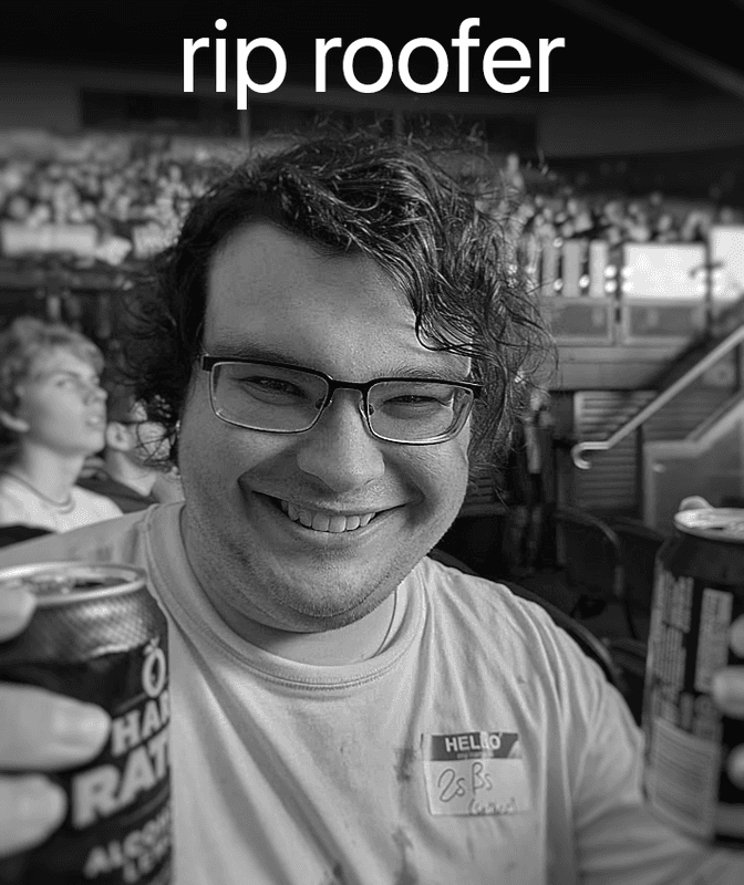 RIP ROOFER T-SHIRT thumbnail 3